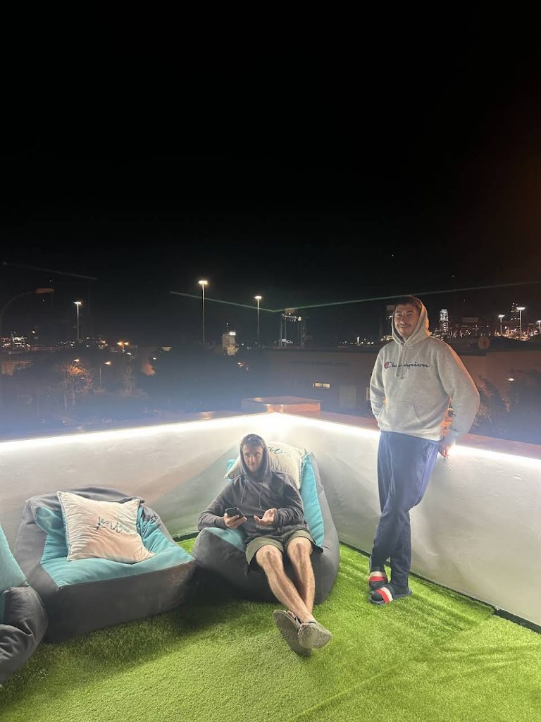 La Isleta Nest Hostel terraza Las Palmas Gran Canaria