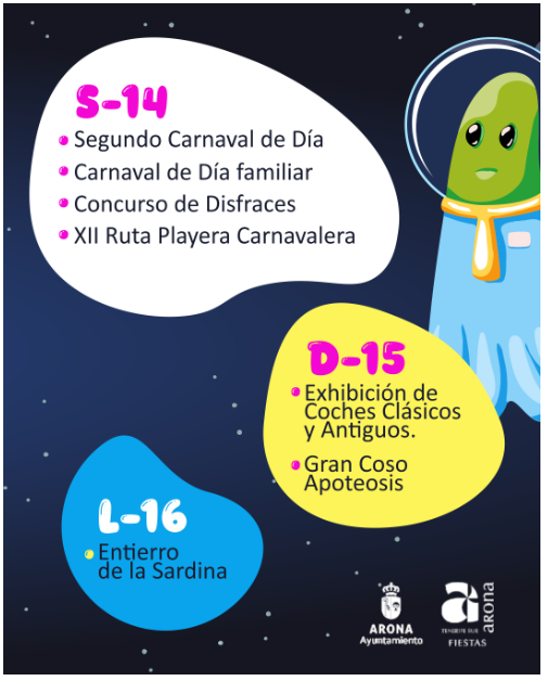 Espectáculo Drag Queen del Carnaval de Arona, Los Cristianos, Tenerife