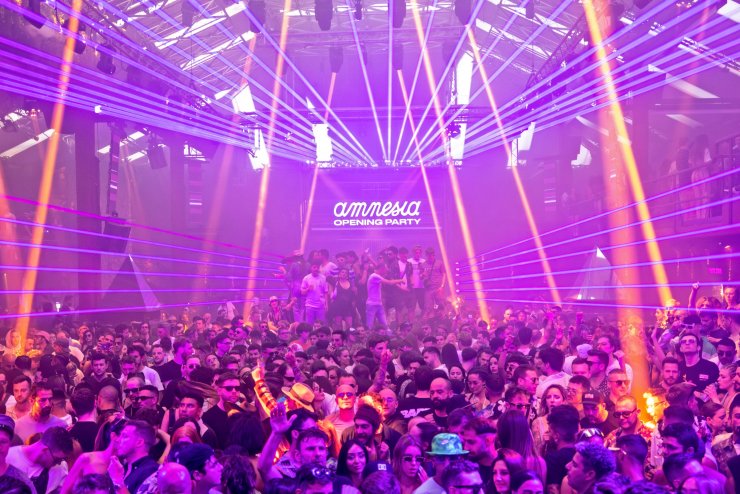 Festa di apertura del 50° anniversario di Amnesia — 9 maggio