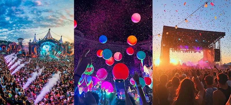 Elektronische Musiksession im Las Rocas Beach Club, Costa Adeje, Teneriffa