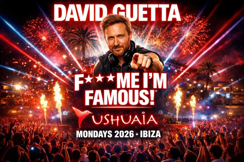 David Guetta: F*** ME I'M FAMOUS! all'Ushuaïa — Lunedì dal 1° Giugno