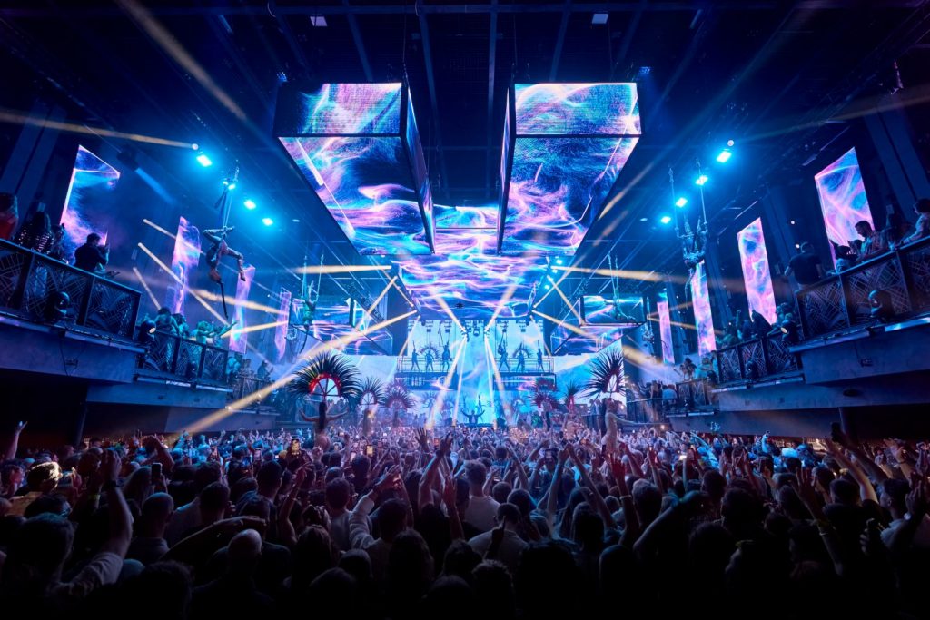 La seconda residenza settimanale di David Guetta — location diversa, concetto diverso.