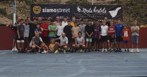 The free street sport festival in El Médano — football, ping-pong, skateboarding and zero pressure to be good at any of them.