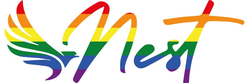 All colours of the rainbow — be yourself, respect is at home here.