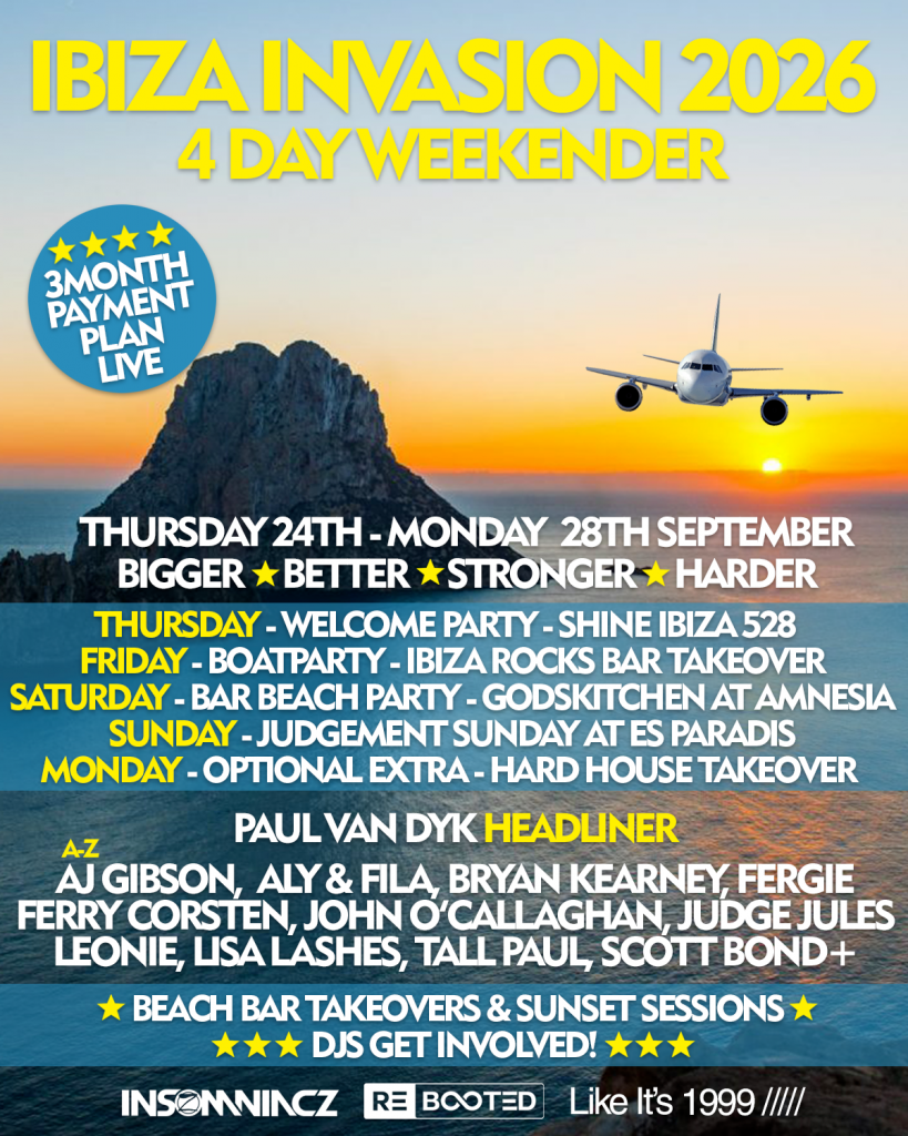 Ibiza Invasion — September 25–26