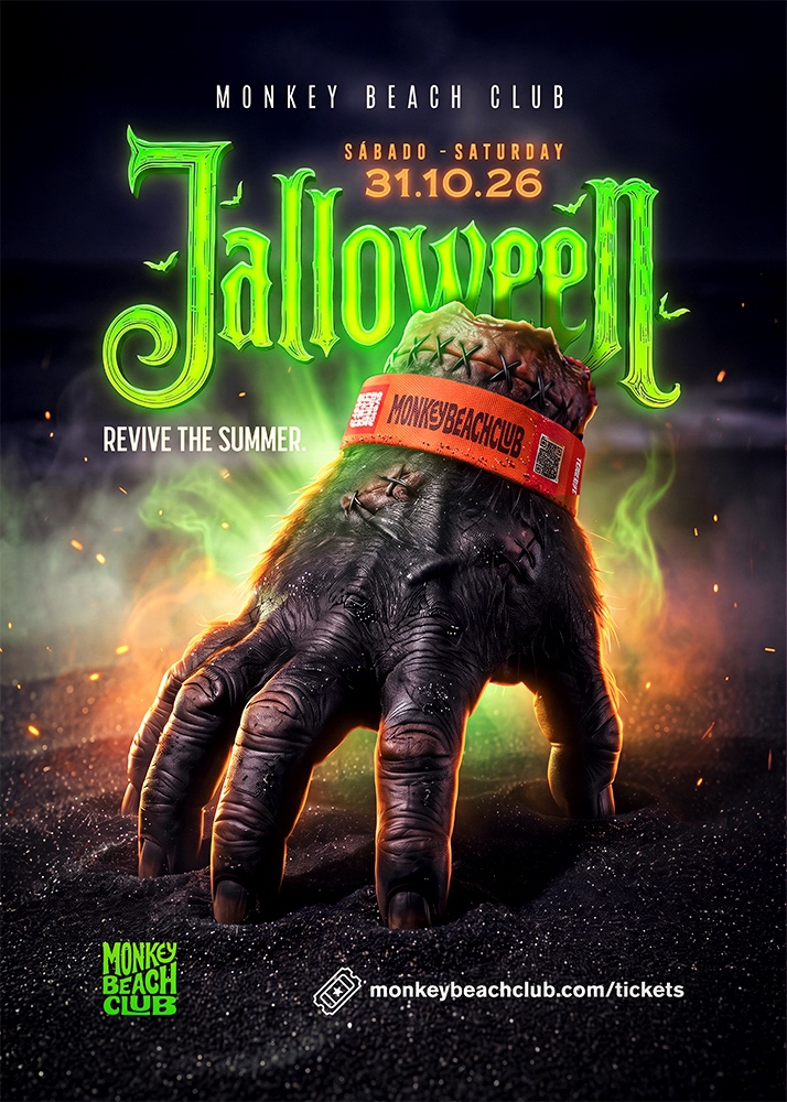 Jalloween en Monkey Beach Club