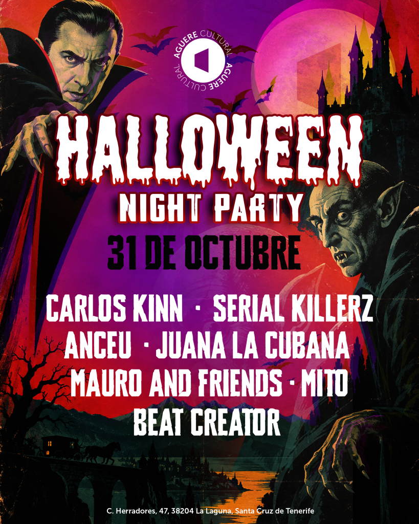 HALLOWEEN NIGHT PARTY en Aguere Cultural 