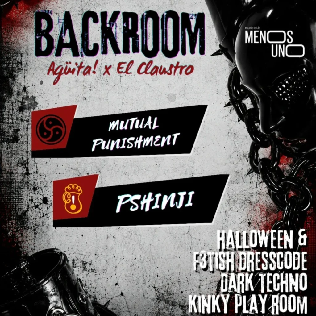 BACKROOM Agüita x El Claustro