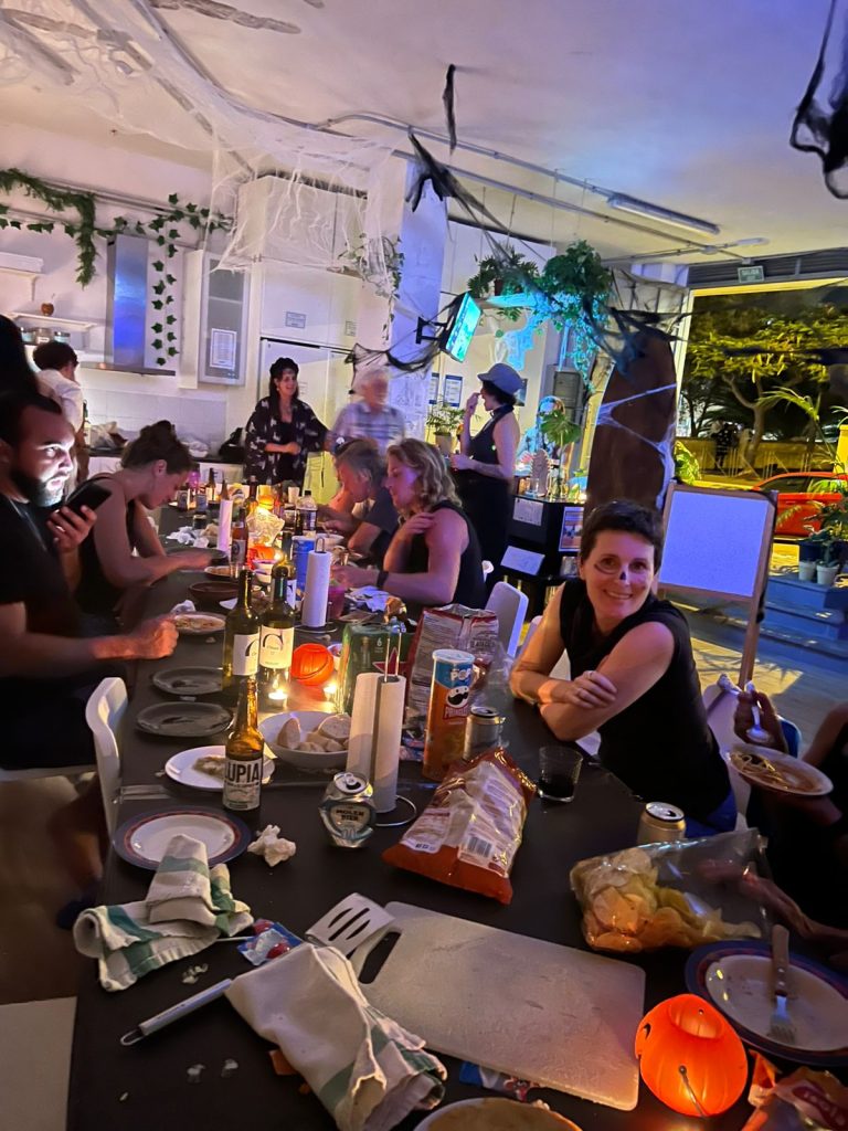Dîner à thème Halloween