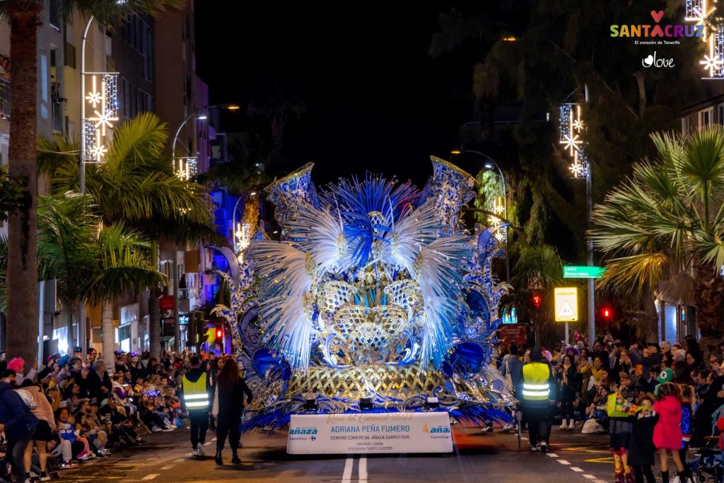 Gala election of queen carnival of tenerife 2024 full program and explanation