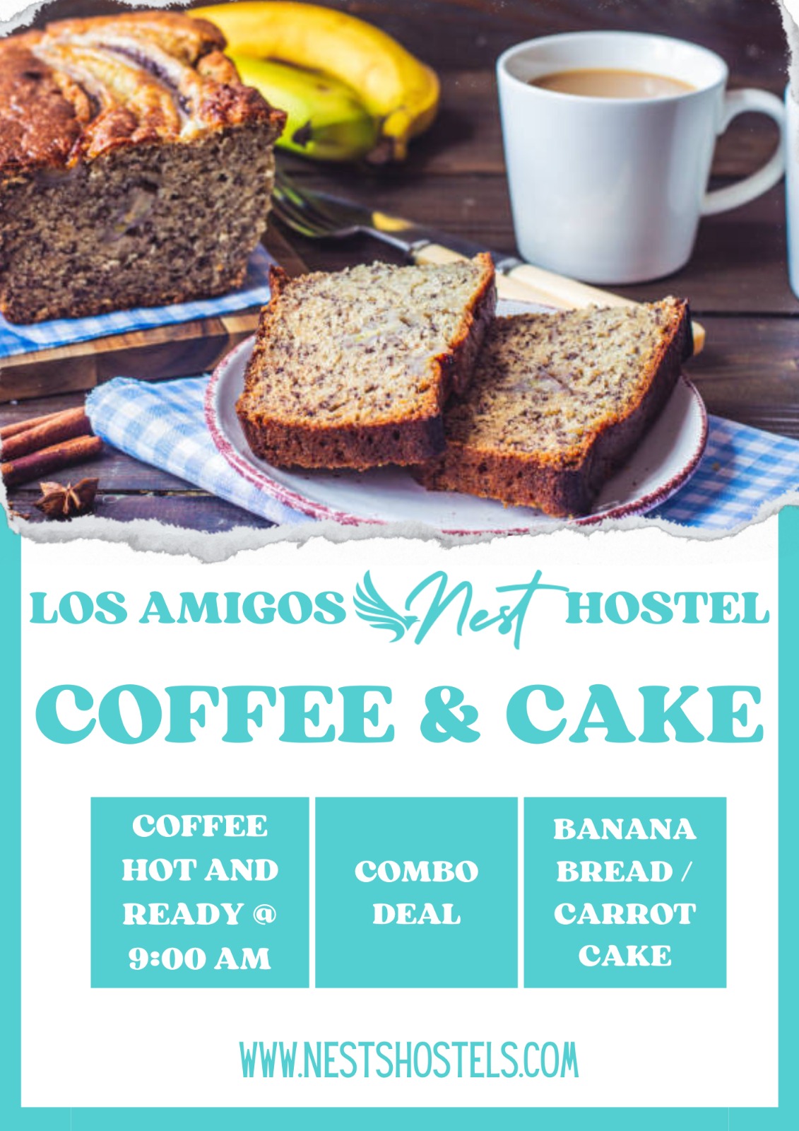 ☕ COFFEE & CAKE at Los Amigos! ☕