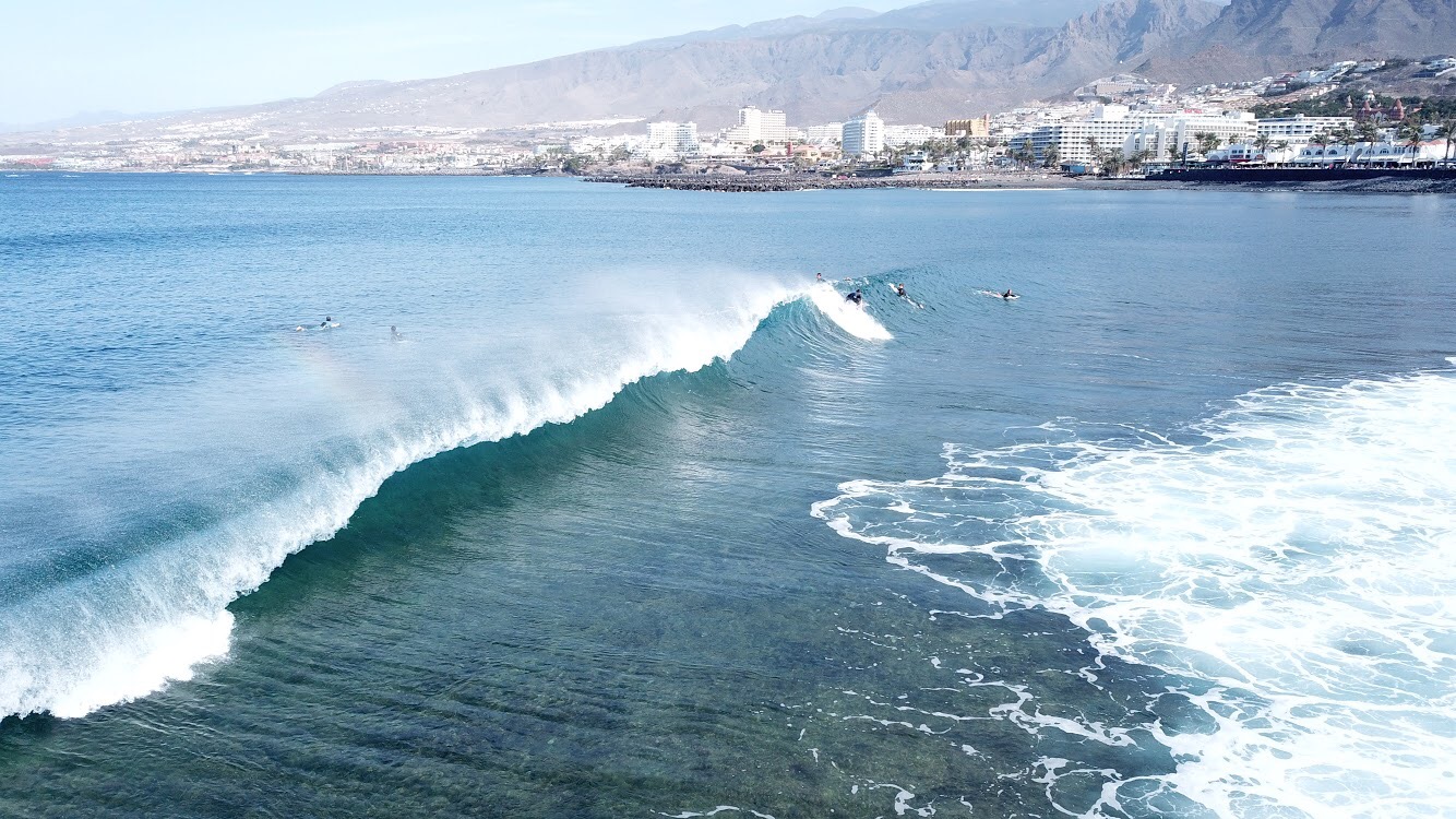 surf en Playa las Américas