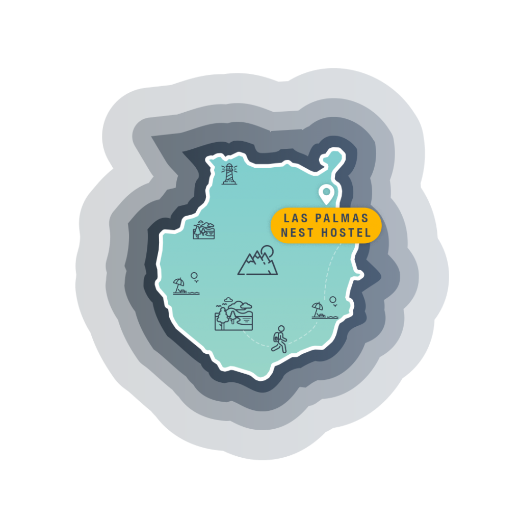 Gran Canaria Nest Pass - One booking all Hostels