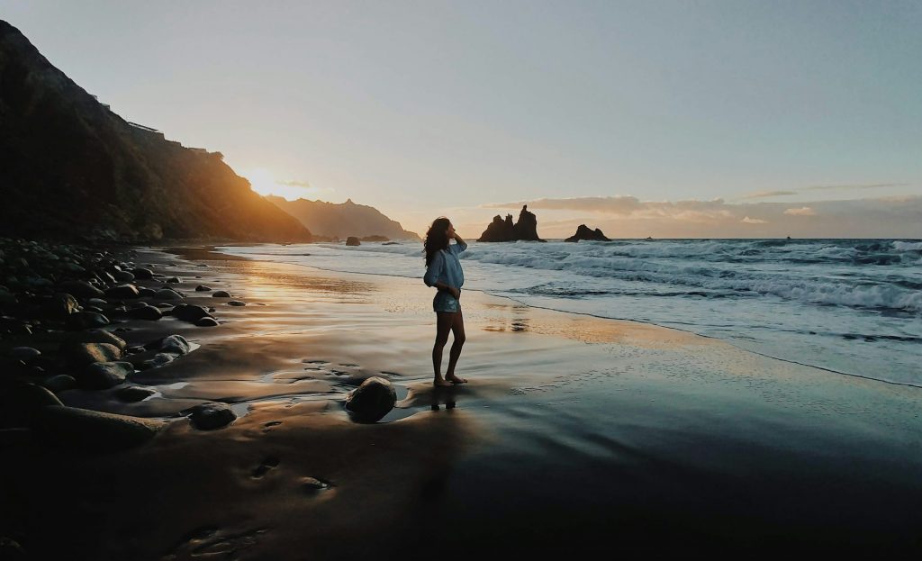 Tenerife North Playa Benijo Beach Sunset