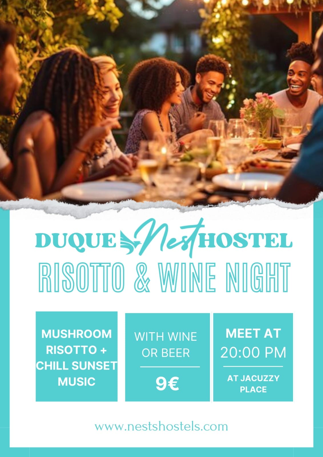 Risotto & Wine Night